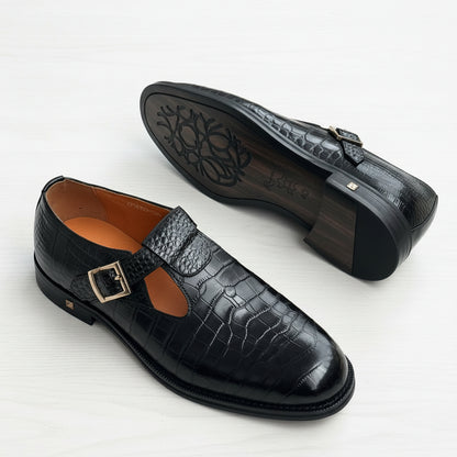 Richwanaz Black Dress Shoes