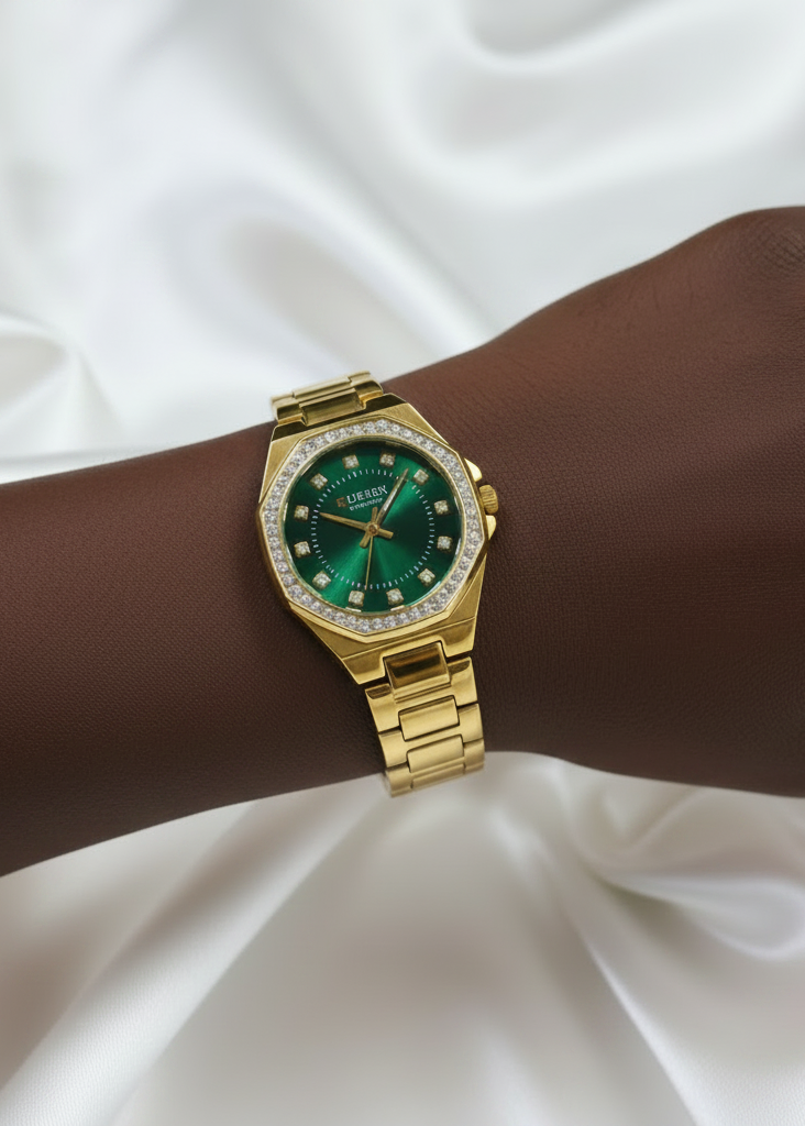 Gurren Green Dial Watch