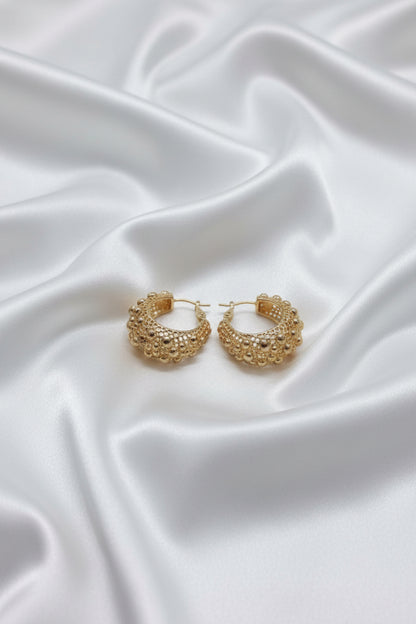 Luxe Pave Hoop Earring