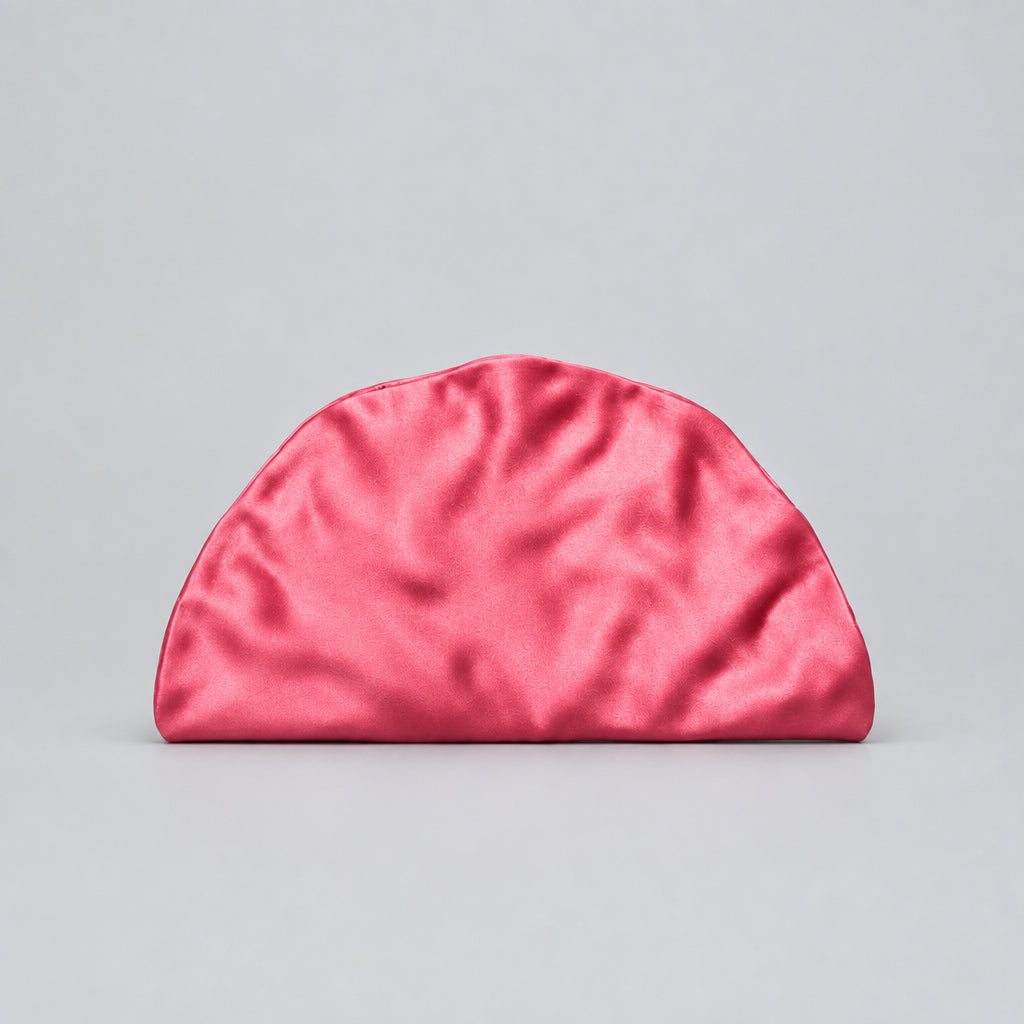 Crescent-Shaped Clutch Purse